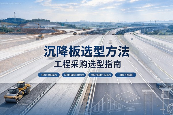克什克腾旗沉降板选择方法