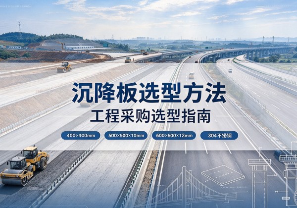 克什克腾旗沉降板选择方法